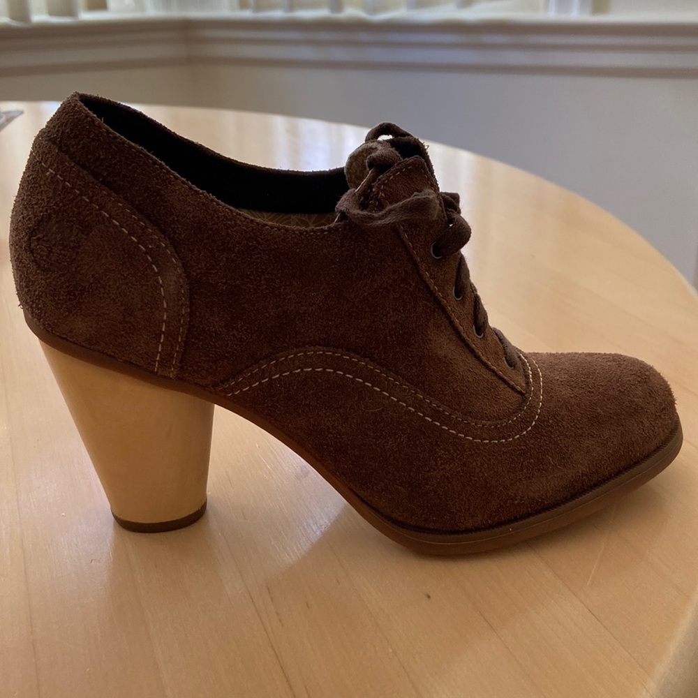 Timberland Brown Suede Heeled Shoes
